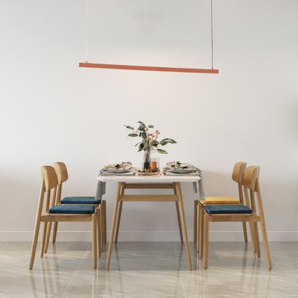 Argon 8834 - LED Csillár zsinóron MIAMI LED/37W/230V 3000K barna