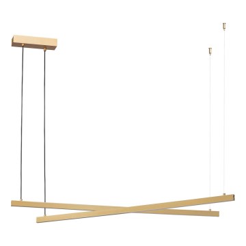 Argon 8839 - LED Csillár zsinóron MIAMI LED/74W/230V 3000K arany