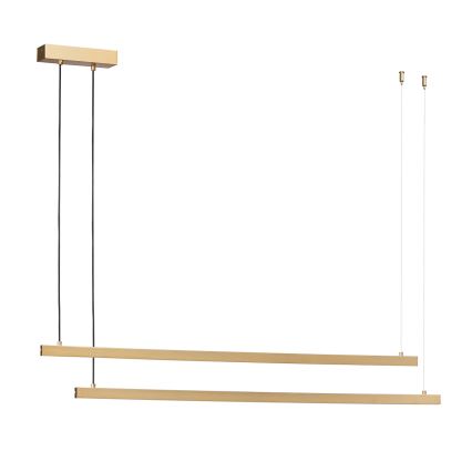 Argon 8839 - LED Csillár zsinóron MIAMI LED/74W/230V 3000K arany