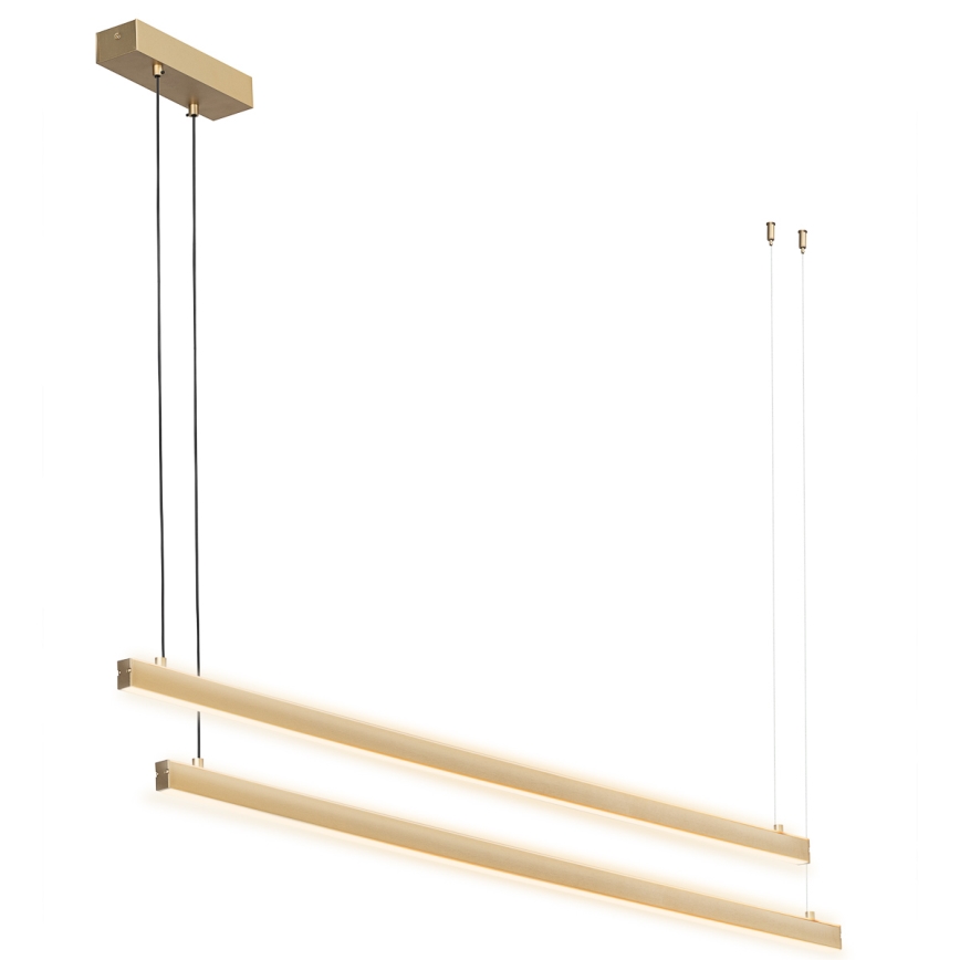 Argon 8839 - LED Csillár zsinóron MIAMI LED/74W/230V 3000K arany