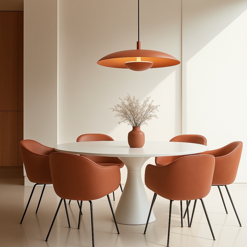 Argon 8870 - LED kábelcsillár BOLTON LED/12,5W/230V 3000K terrakotta színű