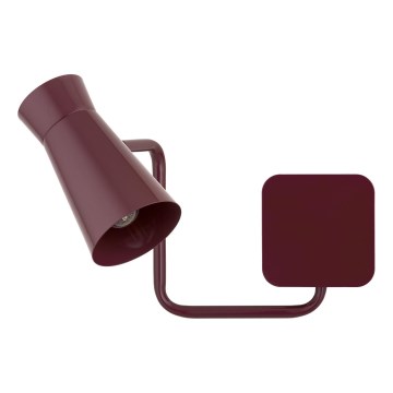 Argon 8881 - LORD fali lámpa 1xE14/7W/230V bordó