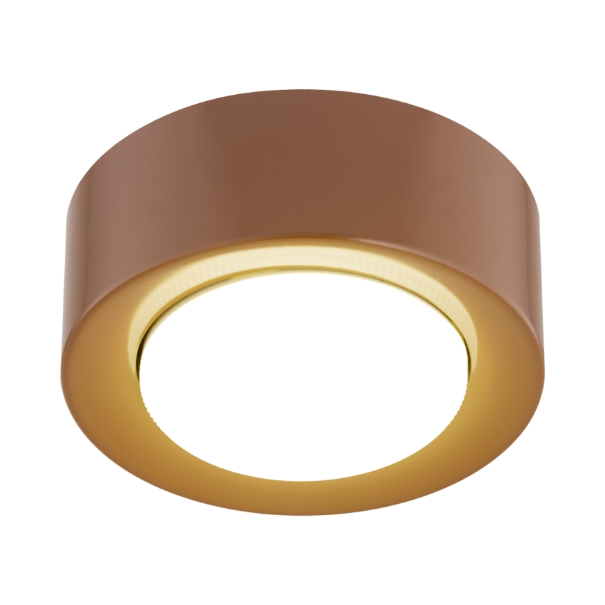 Argon 8916 - Mennyezeti lámpa ELORA 1xGX53/7W/230V átm. 11 cm terrakotta