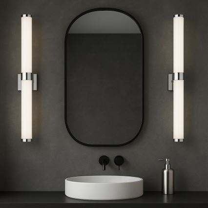 Argon 8928 - BATUMI fürdőszobai LED tükörvilágítás LED/24W/230V 3000K IP44 matt króm