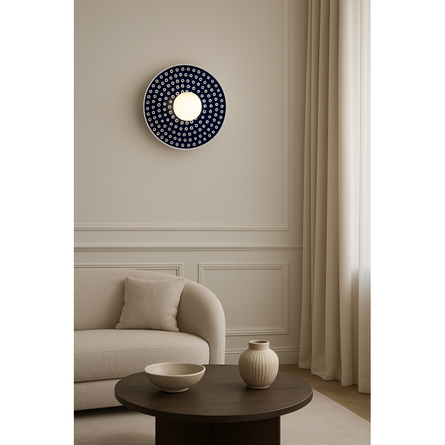 Argon 8935 - Fali lámpa BOLL 1xG9/6W/230V kék