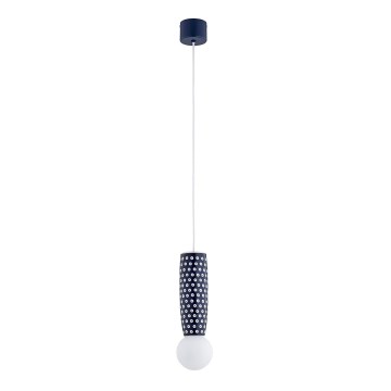 Argon 8937 - Kábellel függesztett csillár BOLL 1xG9/6W/230V kék