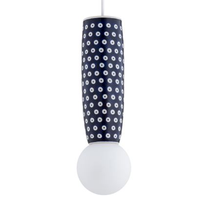 Argon 8937 - Kábellel függesztett csillár BOLL 1xG9/6W/230V kék