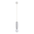 Argon 8938 - Kábeles csillár BOLL 1xG9/6W/230V fehér