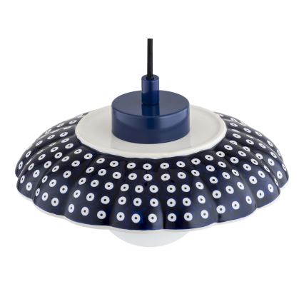 Argon 8948 - BOLL kábellel függesztett csillár 1xG9/6W/230V kék