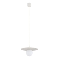 Argon 8949 - Kábelre függesztett csillár BOLL 1xG9/6W/230V fehér