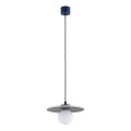 Argon 8950 - Kábeles csillár BOLL 1xG9/6W/230V kék