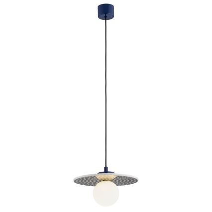 Argon 8950 - Kábeles csillár BOLL 1xG9/6W/230V kék