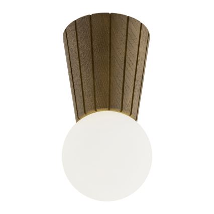 Argon 8974 - VOLANTE fürdőszobai mennyezeti lámpa 1xG9/6W/230V IP44 átm. 12 cm barna