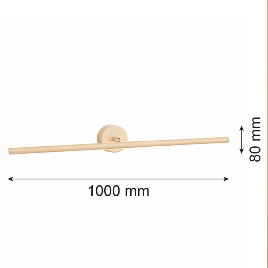 Argon 8996 - LED képvilágító MIRI LED/18W/230V 3000K 100 cm bézs
