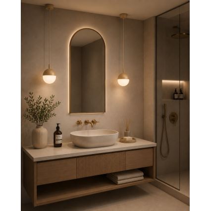 Argon 9001 - Kültéri függőlámpa zsinóron LIV 1xE27/15W/230V IP44 bézs