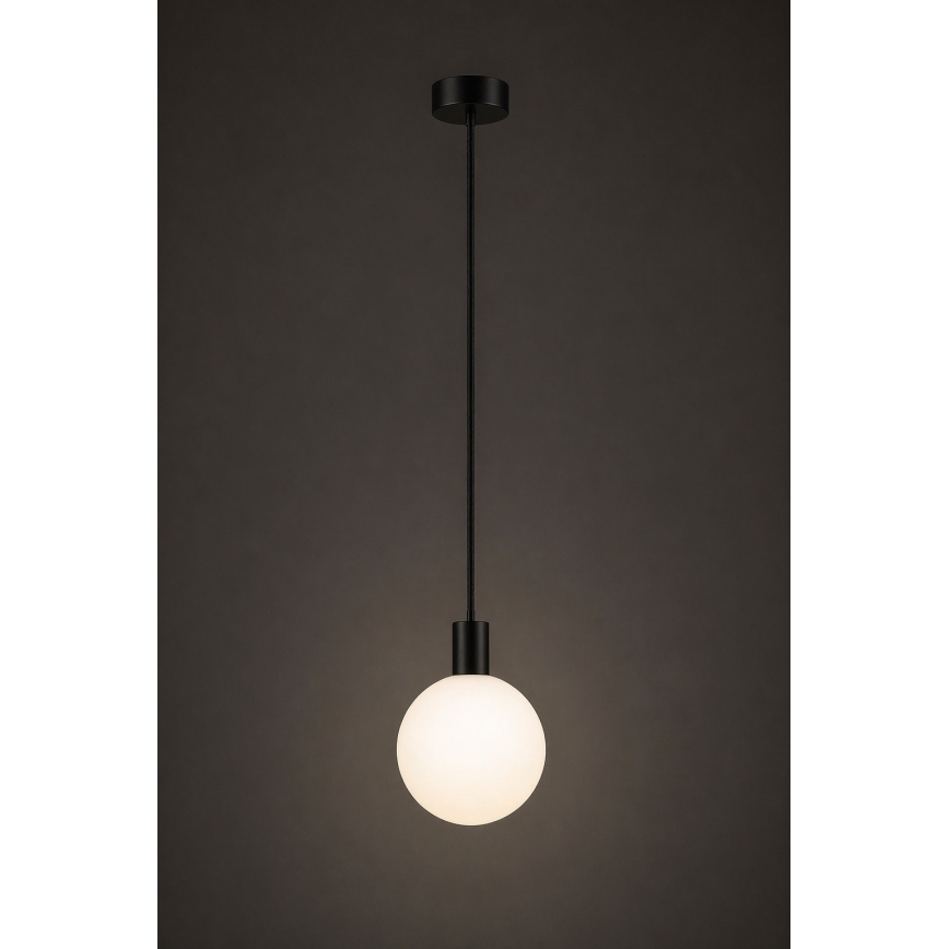 Argon 9005 - Kültéri függeszték kábelen ORE 1xG9/6W/230V fekete
