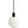 Argon 9005 - Kültéri függőlámpa kábelen ORE 1xG9/6W/230V IP44 fekete