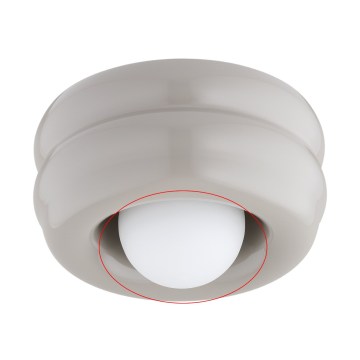 Argon - Csereüveg a TEVO G9 lámpatesthez, átmérő 19 cm