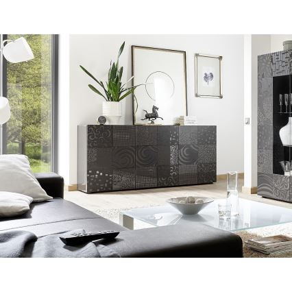 ARIA komód, antracit