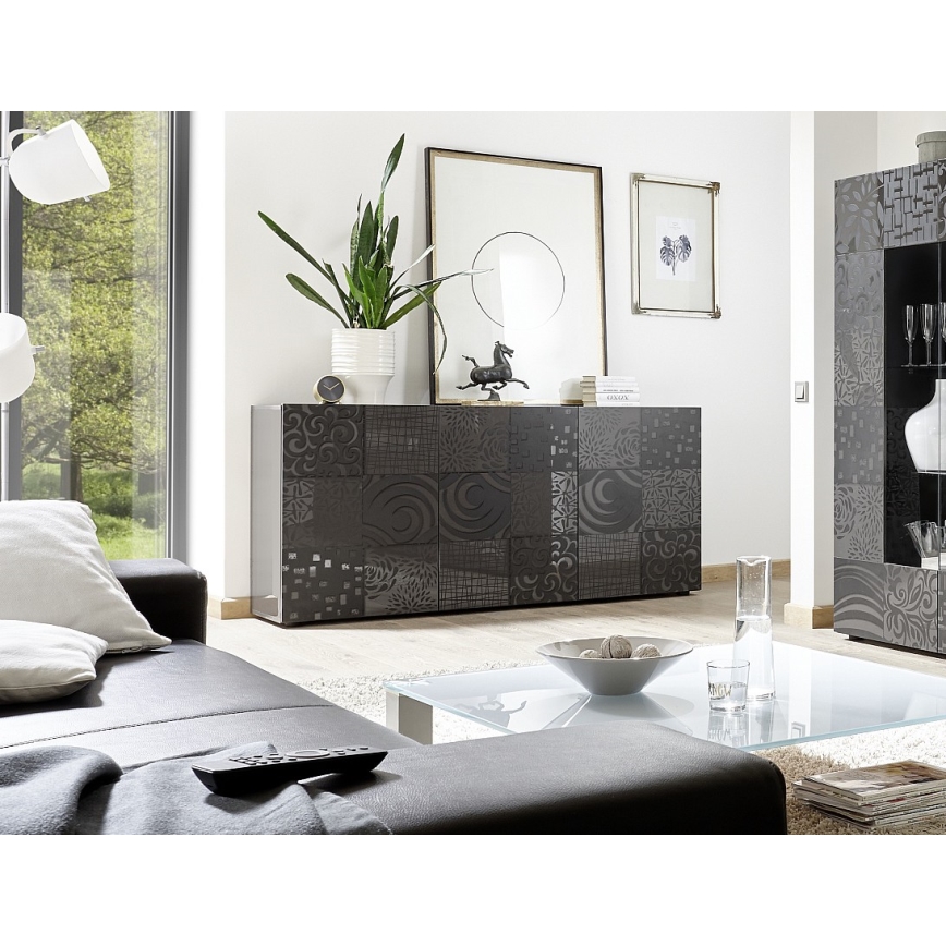 ARIA komód, antracit