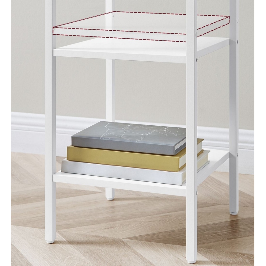 ARIN fehér éjjeliszekrény