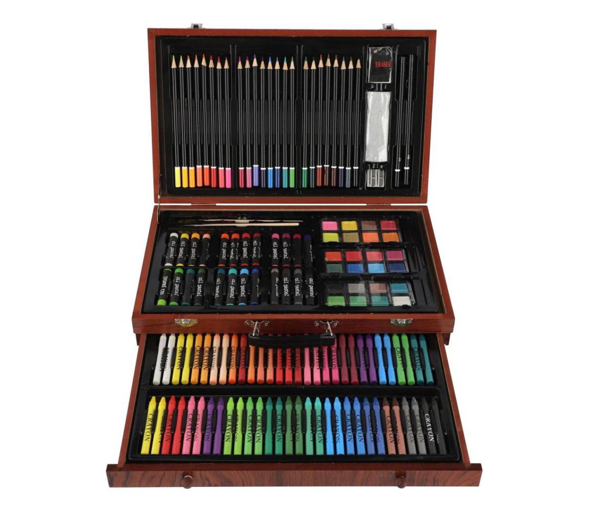 Teddies ART BOX 143 részes festőkészlet bőröndben 00800533