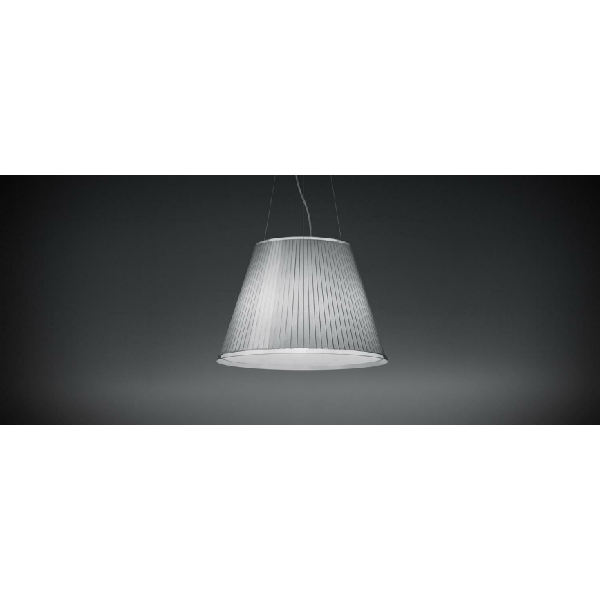Artemide 1124110A - Csillár zsinóron CHOOSE MEGA 3xE27/12W/230V átm. 55 cm fehér