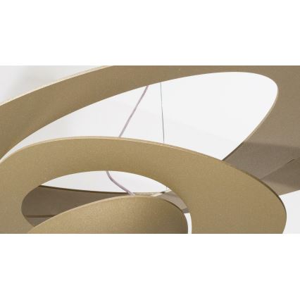 Artemide 1249020A - LED dimmelhető csillár zsinóron PIRCE LED/27W/230V 3000K arany