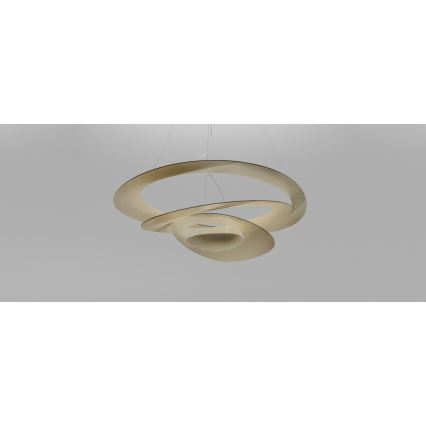 Artemide 1249020A - LED dimmelhető csillár zsinóron PIRCE LED/27W/230V 3000K arany