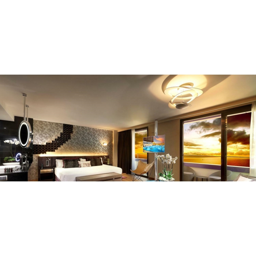 Artemide 1255110A - LED Dimmelhető mennyezeti lámpa PIRCE LED/44W/230V 3000K fehér