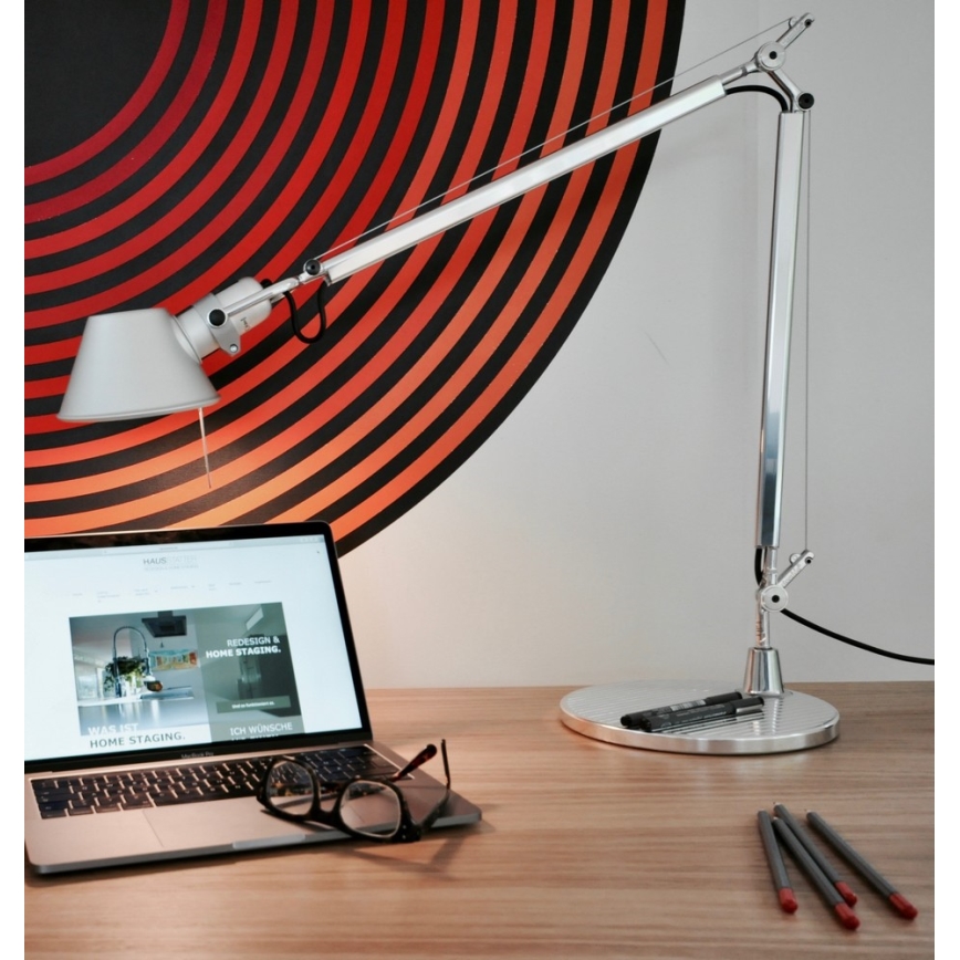 Artemide AT0093A+AT0093B - Asztali lámpa TOLOMEO MINI 1xE27/70W/230V
