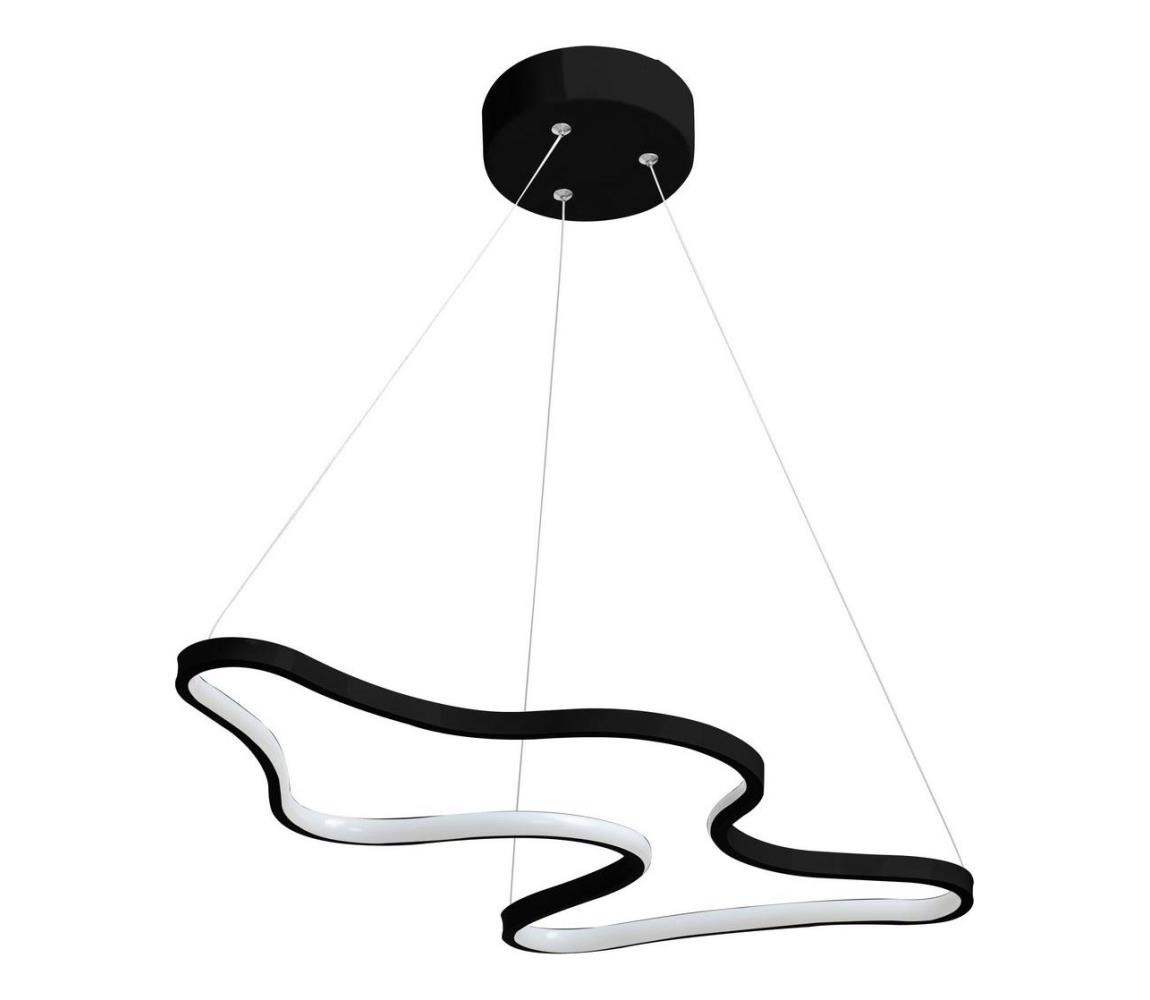 ARTISAN LED csillár kábelen, 36W, 230V, 4000K, fekete 166PRG1211