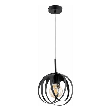 ASANI függőlámpa, kábellel, 1xE27/15W/230V, fekete