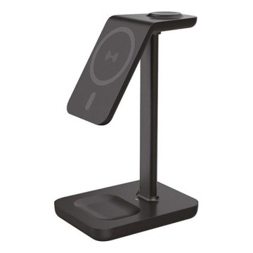 Asztali 3 az 1-ben 23 W vezeték nélküli töltő