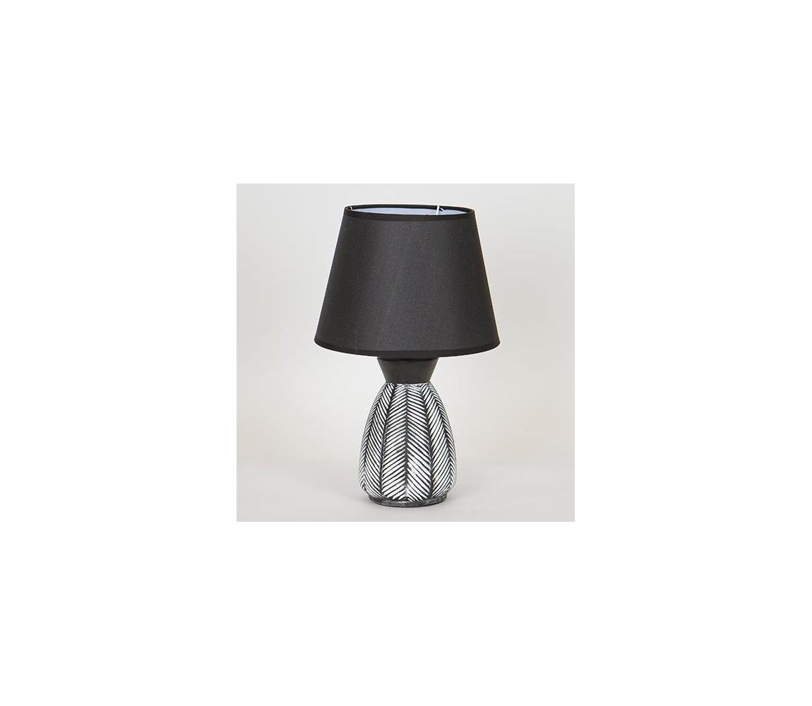 Eurolamp Asztali lámpa 1xE14/40W/230V fekete