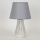 Asztali lámpa 1xE14/40W/230V patinás/szürke