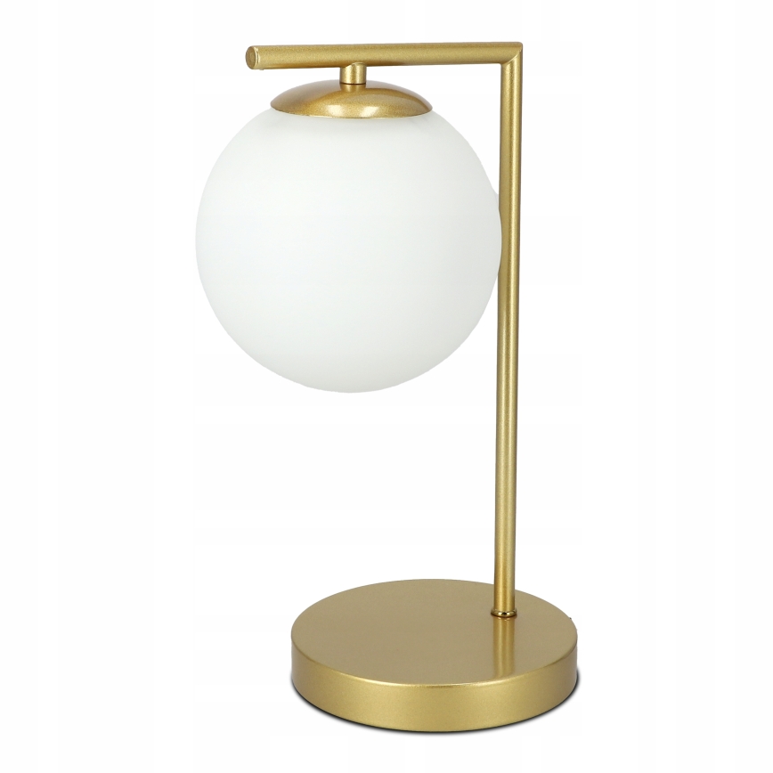 Asztali lámpa 1xE27/40W/230V arany/fehér