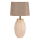 Asztali lámpa 1xE27/40W/230V bézs/arany