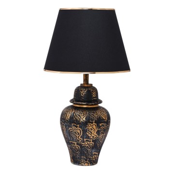Asztali lámpa 1xE27/40W/230V fekete