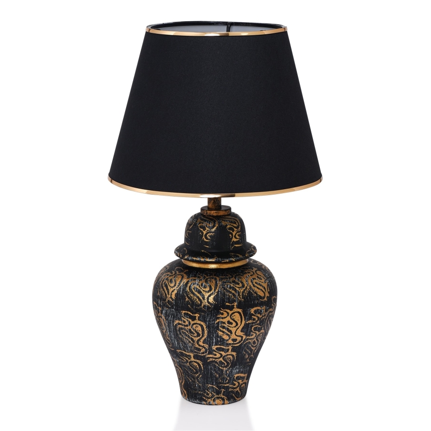 Asztali lámpa 1xE27/40W/230V fekete