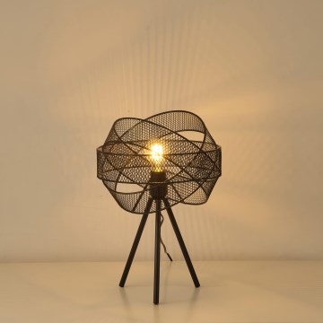 Asztali lámpa 1xE27/40W/230V fekete