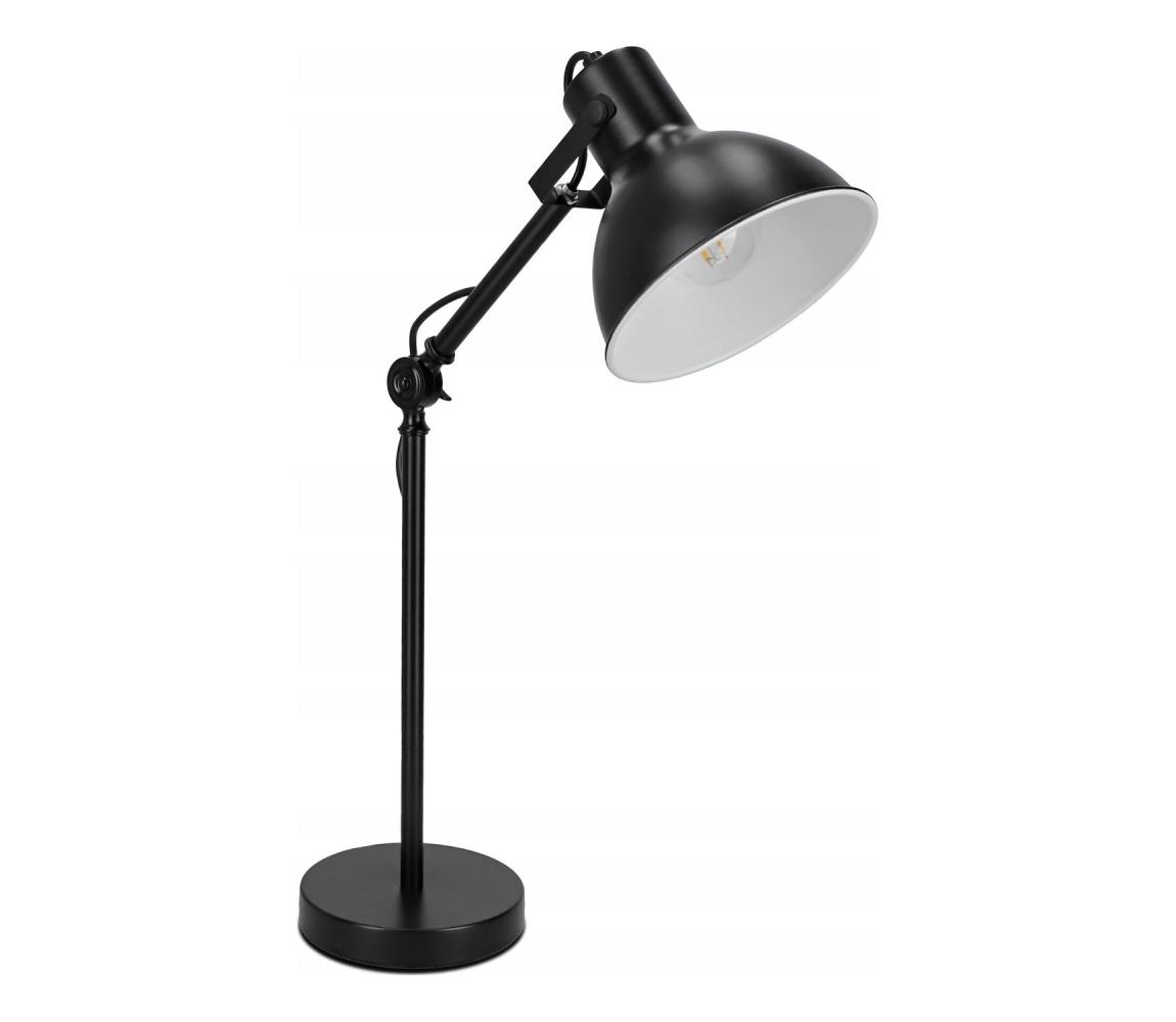 SmartLED Asztali lámpa 1xE27/40W/230V fekete 7881