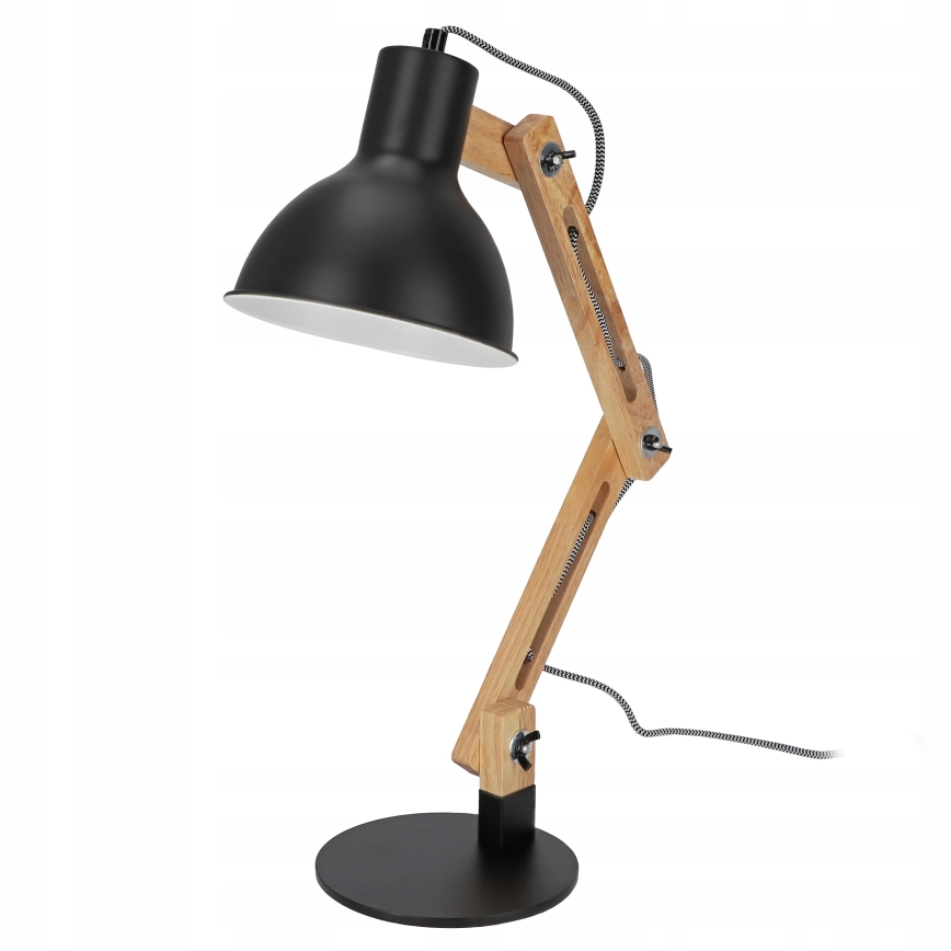 Asztali lámpa 1xE27/40W/230V fekete