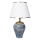 Asztali lámpa 1xE27/40W/230V kék/arany