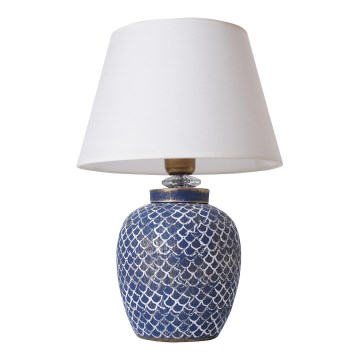 Asztali lámpa 1xE27/40W/230V kék