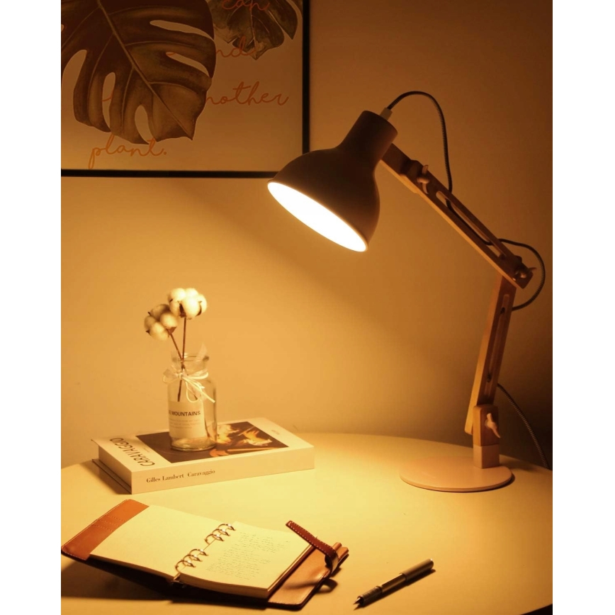 Asztali lámpa 1xE27/40W/230V rózsaszín