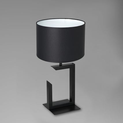 Asztali lámpa 1xE27/60W/230V 45 cm fekete/fehér