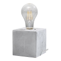 Asztali lámpa ABEL 1xE27/15W/230V beton