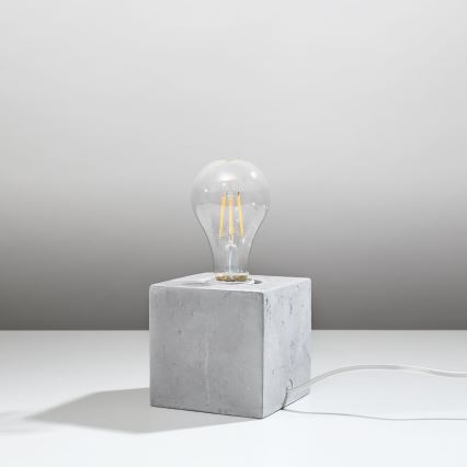 Asztali lámpa ABEL 1xE27/60W/230V beton