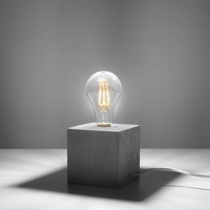 Asztali lámpa ABEL 1xE27/60W/230V beton